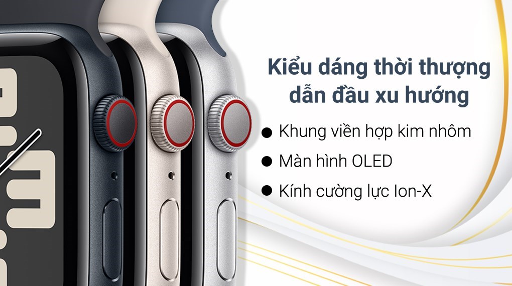 Apple Watch SE 2 GPS + Cellular 40mm viền nhôm