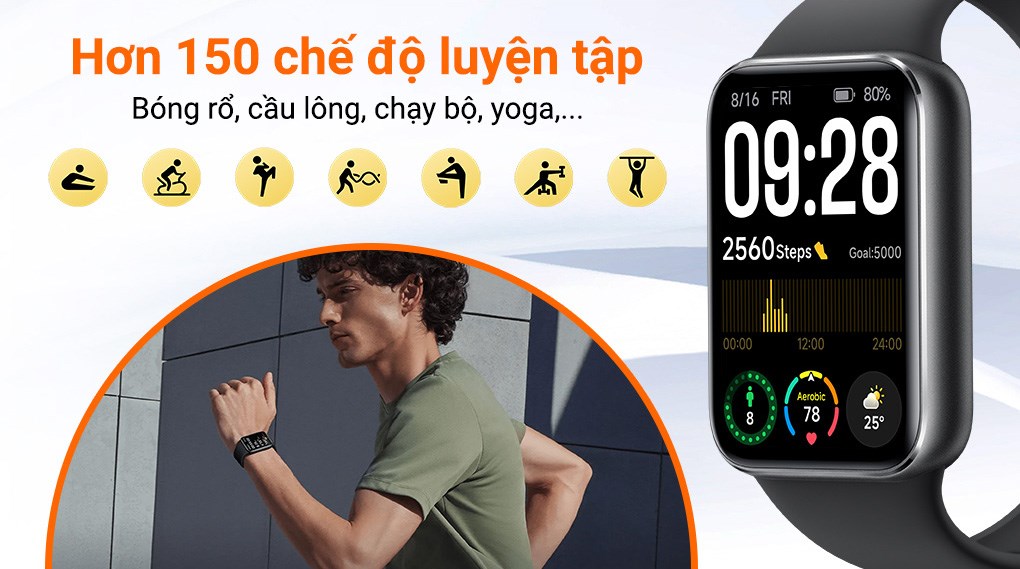 Vòng đeo tay thông minh Mi Band 9 Pro