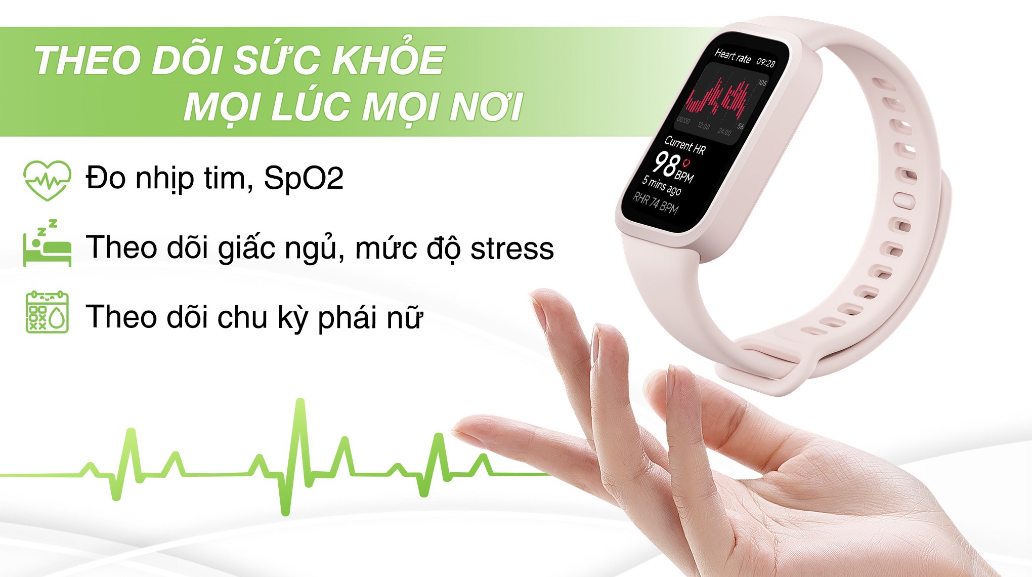 Vòng đeo tay thông minh Mi Band 9 Active