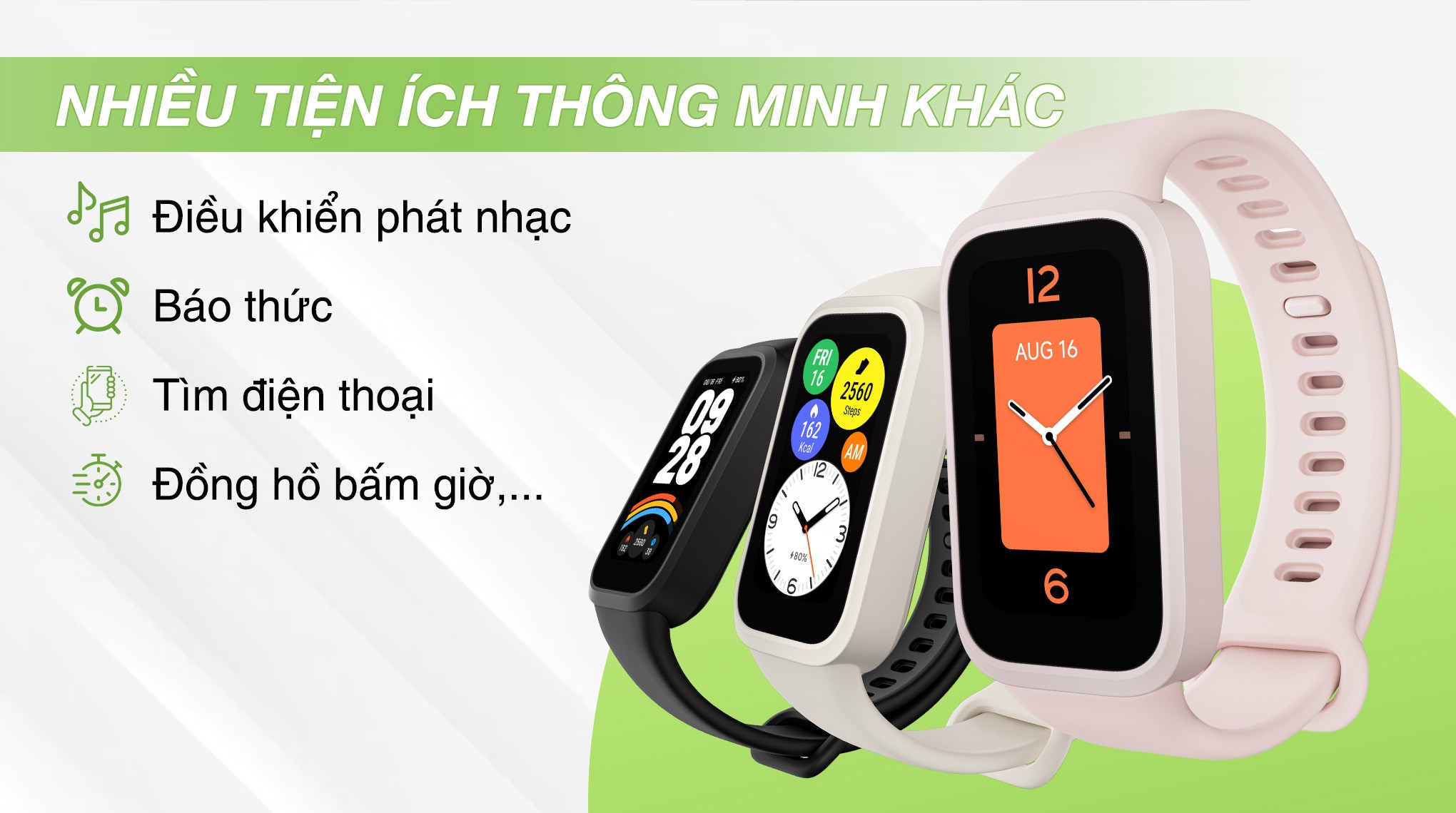 Vòng đeo tay thông minh Mi Band 9 Active
