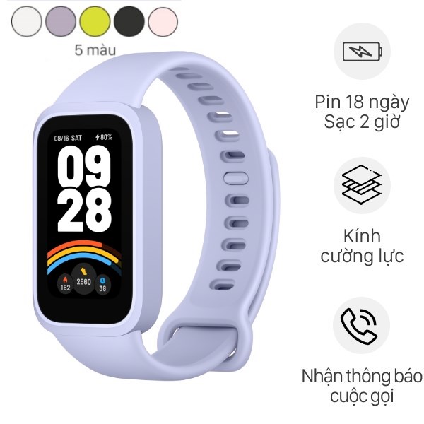 Vòng đeo tay thông minh Mi Band 9 Active