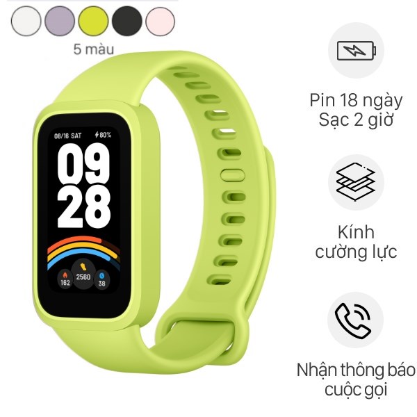 Vòng đeo tay thông minh Mi Band 9 Active