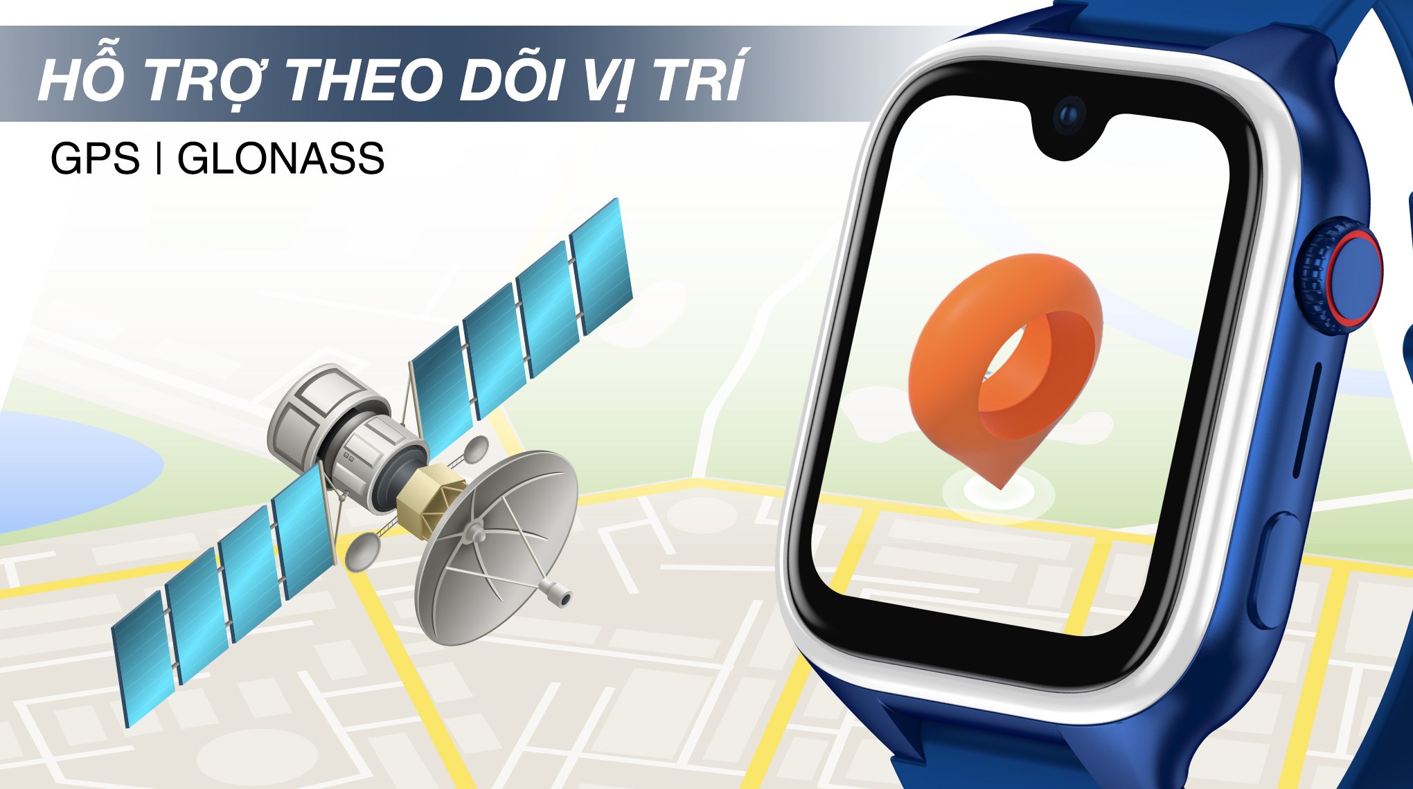 Đồng hồ định vị trẻ em Kidcare Sight S1