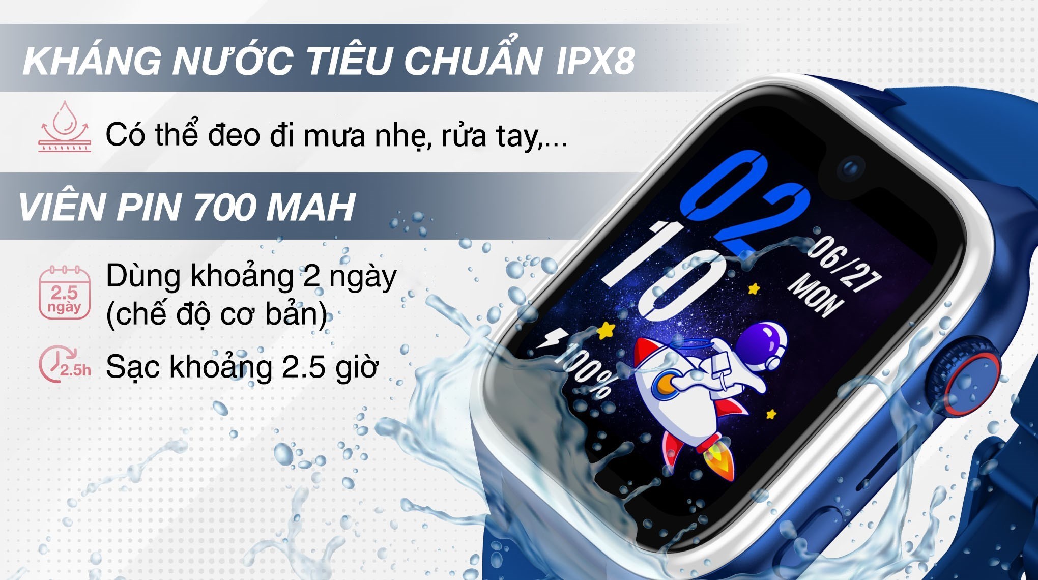 Đồng hồ định vị trẻ em Kidcare Sight S1