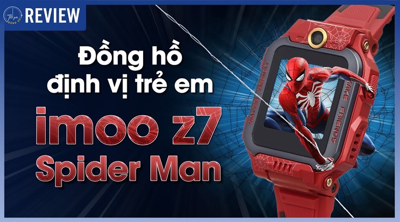 Đồng hồ định vị trẻ em imoo Z7 Spider Man