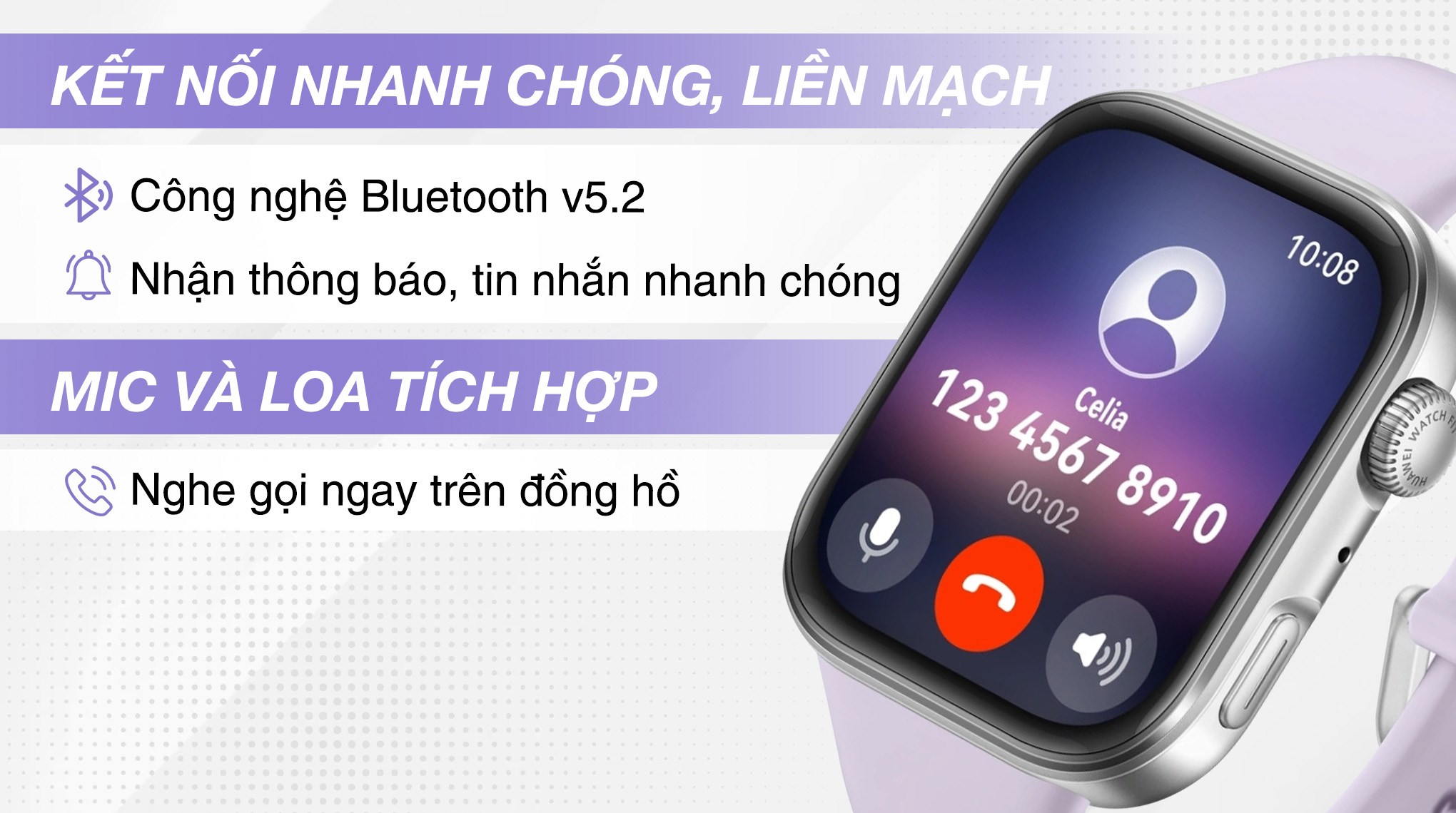 Huawei Watch Fit 4 43mm dây silicone