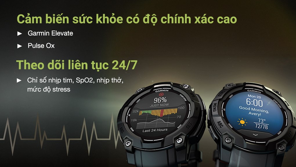 Garmin Instinct 3 50mm dây silicone