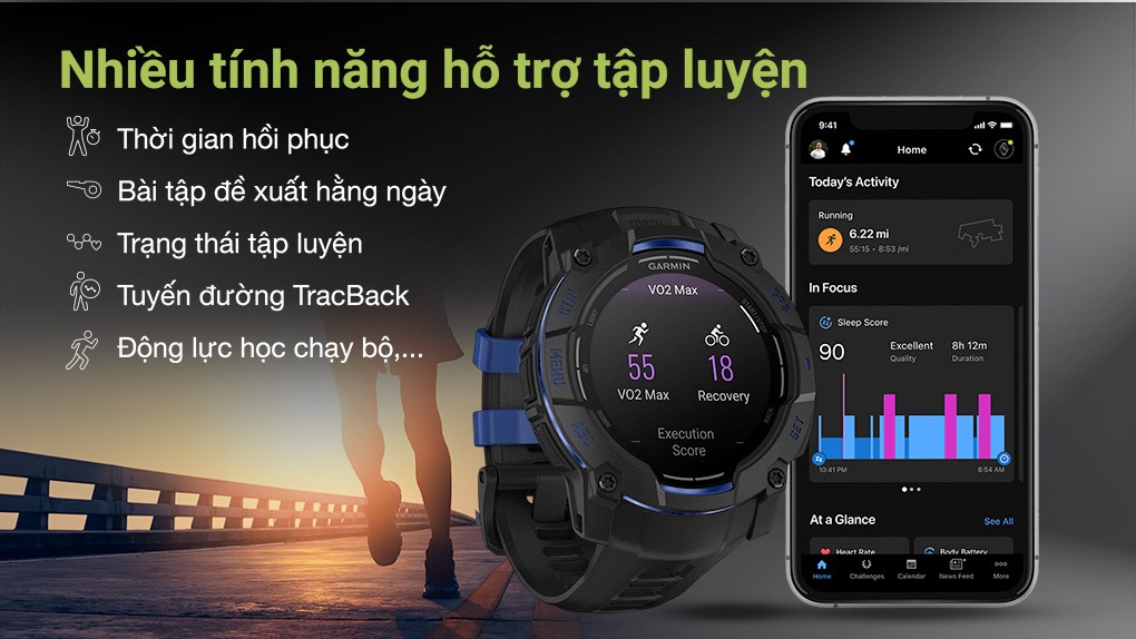 Garmin Instinct 3 50mm dây silicone