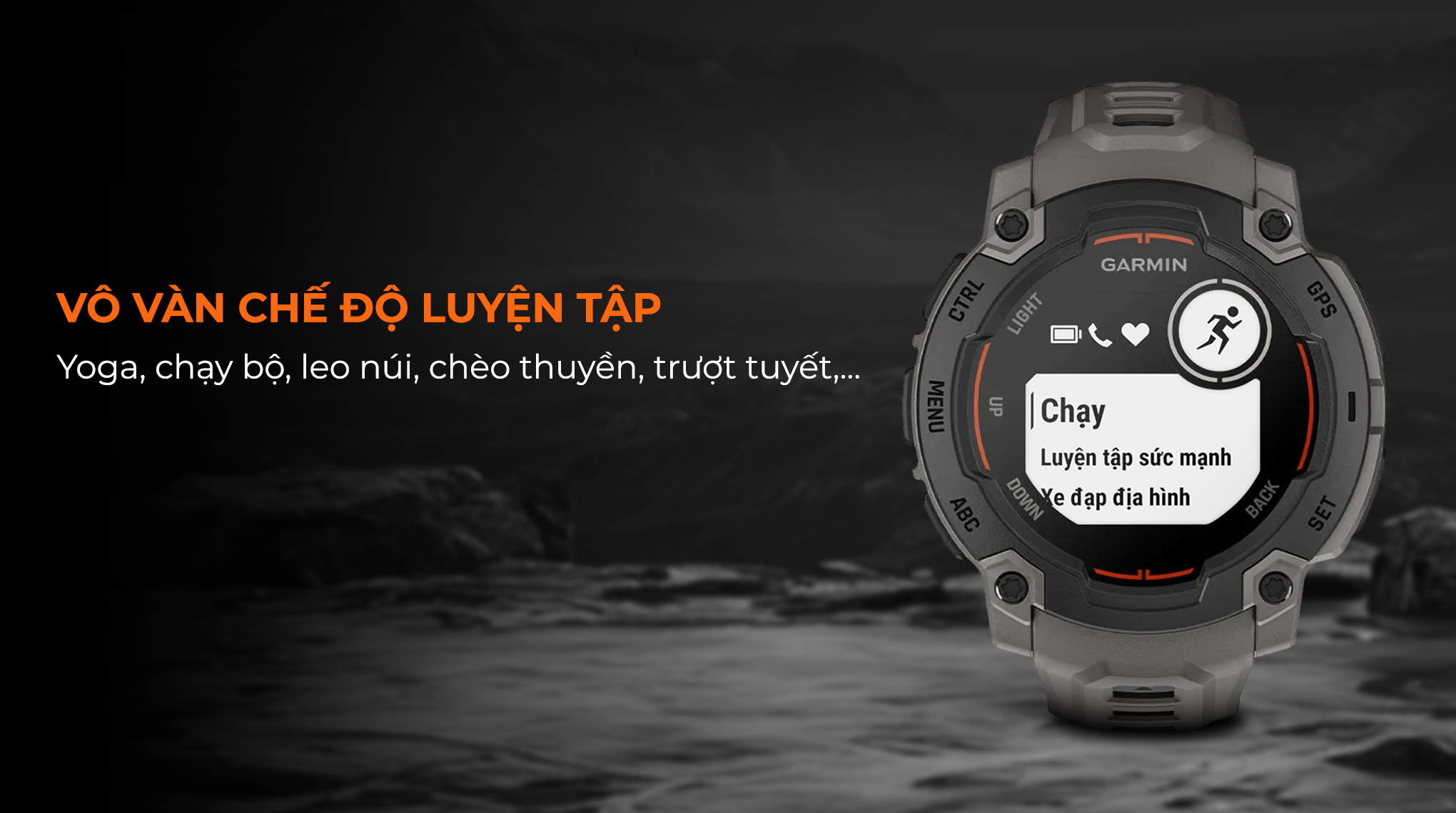 Garmin Instinct E 45mm dây silicone