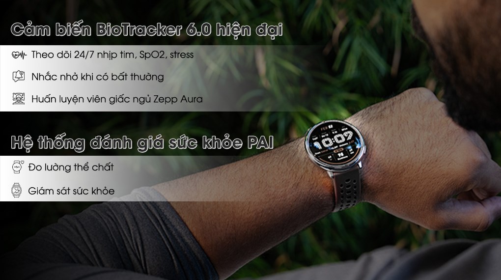 Amazfit Active 2 43.9mm dây silicone