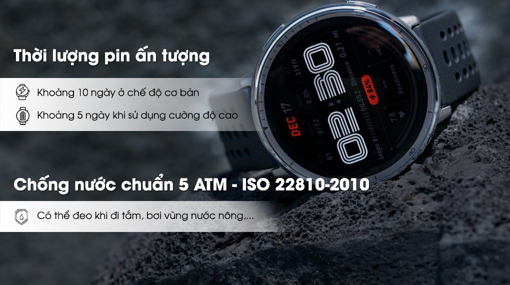 Amazfit Active 2 43.9mm dây silicone