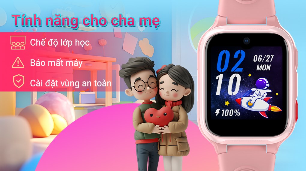 Đồng hồ định vị trẻ em Masstel Smart Hero 30