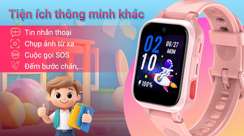 Đồng hồ định vị trẻ em Masstel Smart Hero 30