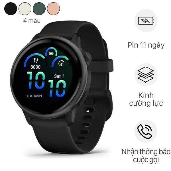 Garmin Vivoactive 6 42.2mm dây silicone