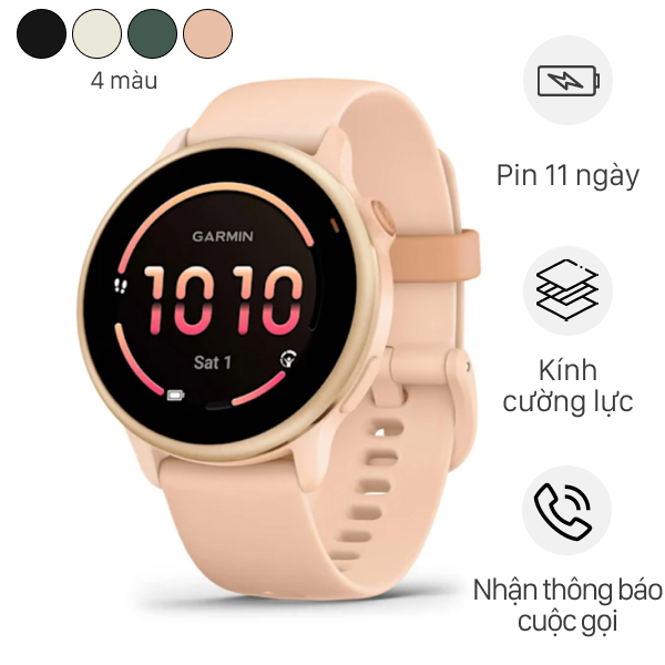Garmin Vivoactive 6 42.2mm dây silicone