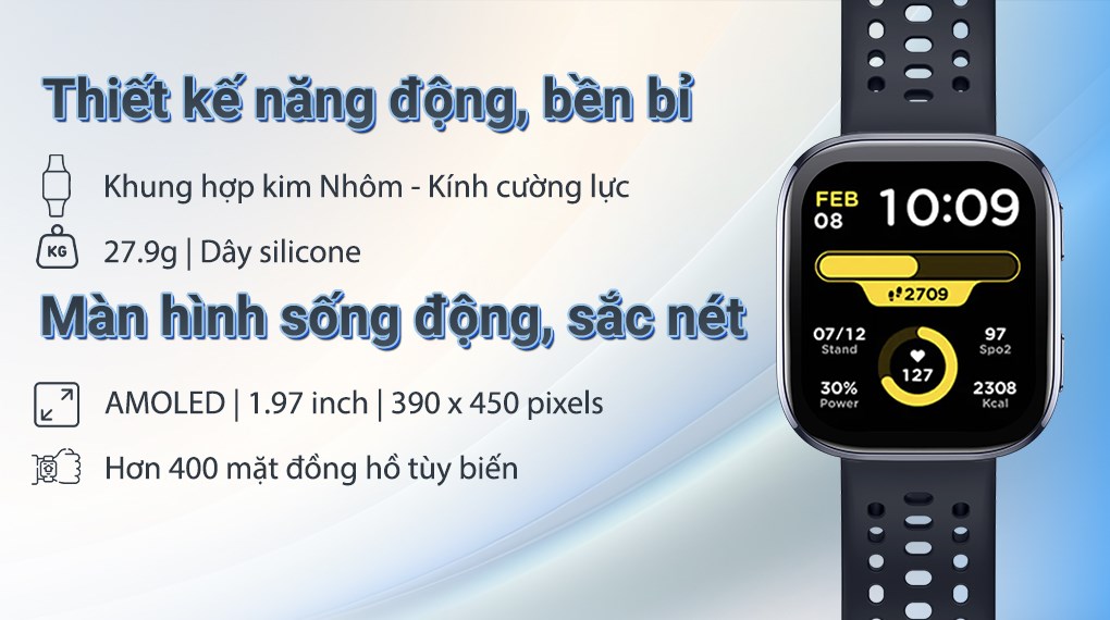 Amazfit Bip 6 46.3mm dây silicone