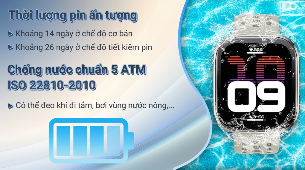 Amazfit Bip 6 46.3mm dây silicone