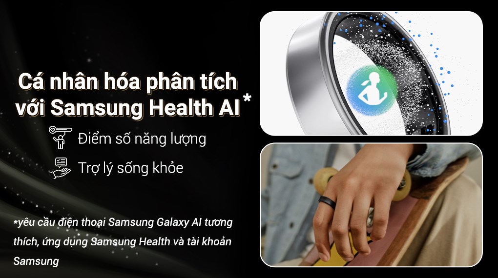 Nhẫn thông minh Samsung Galaxy Ring Size 6