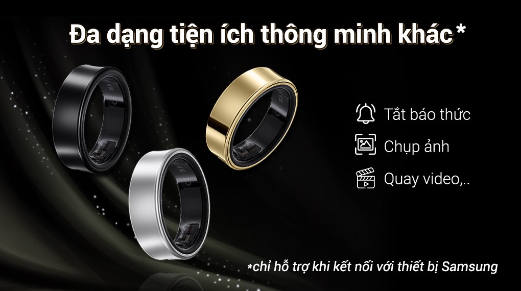 Nhẫn thông minh Samsung Galaxy Ring Size 10