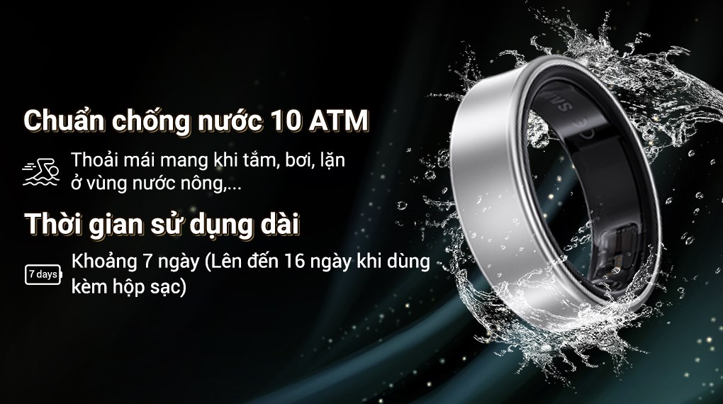 Nhẫn thông minh Samsung Galaxy Ring Size 13