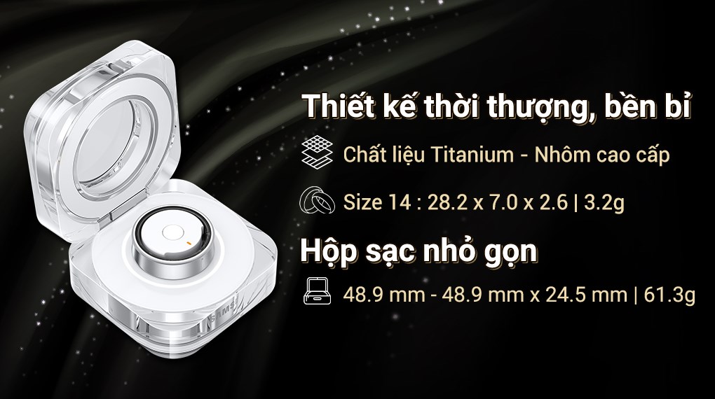 Nhẫn thông minh Samsung Galaxy Ring Size 14