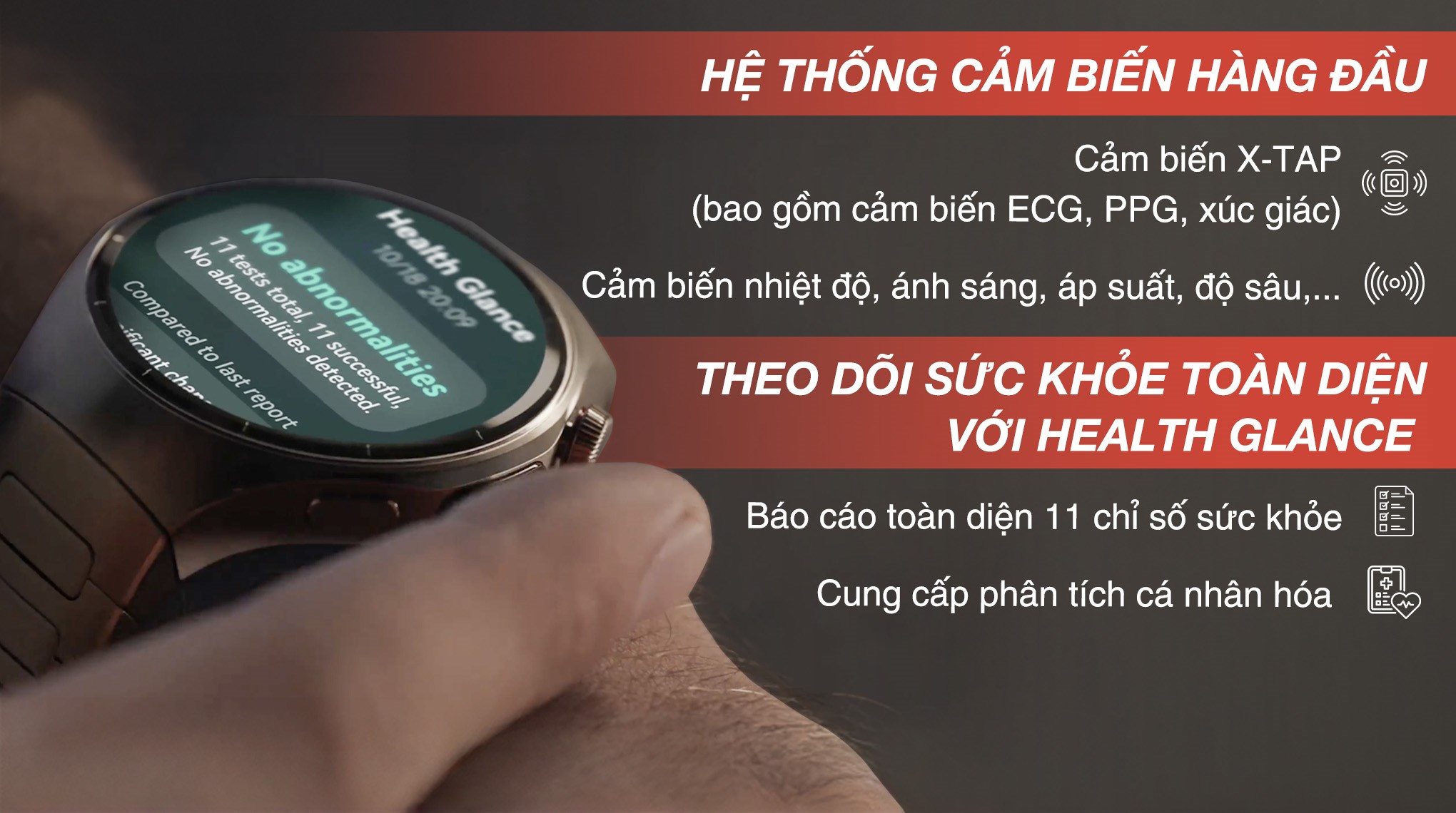 Huawei Watch 5 46mm viền thép dây cao su