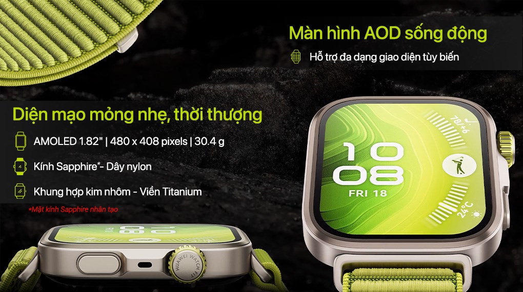 Huawei Watch Fit 4 Pro 44.5mm dây nylon