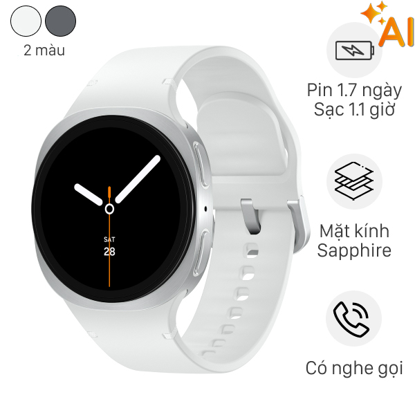 Samsung Galaxy Watch8 40mm dây silicone