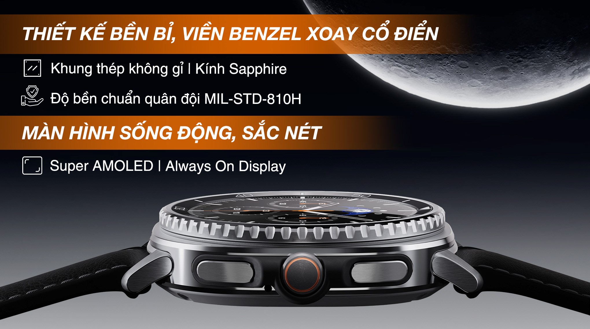 Samsung Galaxy Watch8 Classic 46mm dây da