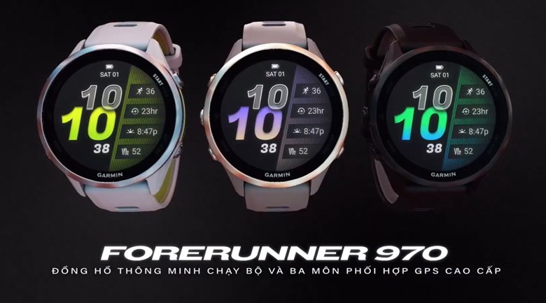 Garmin Forerunner 970 47mm dây silicone