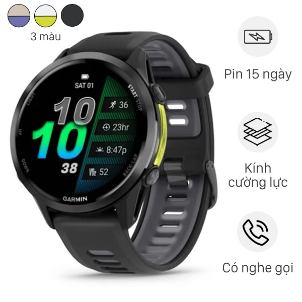 Garmin Forerunner 970 47mm dây silicone