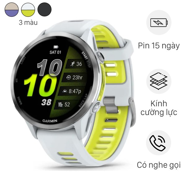 Garmin Forerunner 970 47mm dây silicone