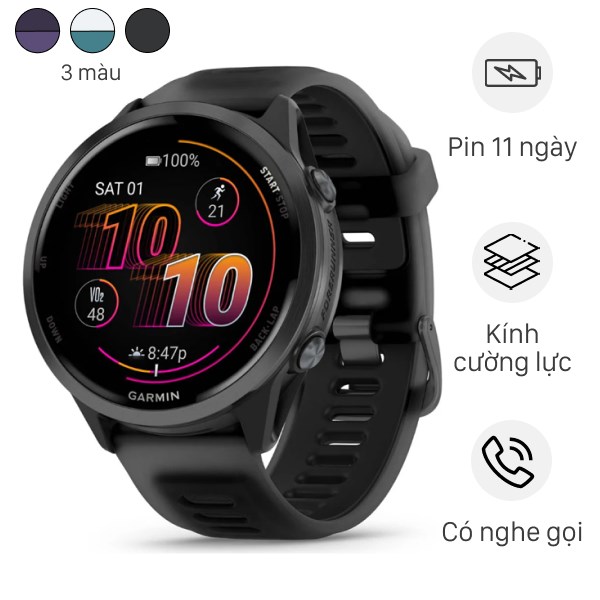 Garmin Forerunner 570 47mm dây silicone