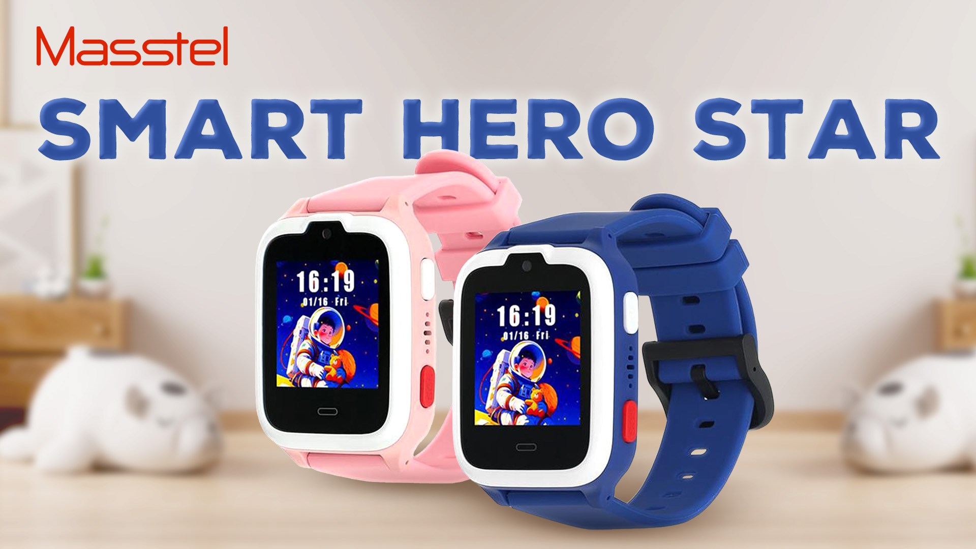 Đồng hồ định vị trẻ em Masstel Smart Hero Star