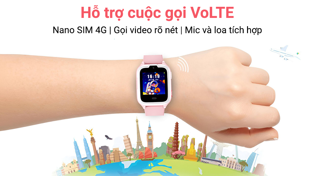 Đồng hồ định vị trẻ em Masstel Smart Hero Star