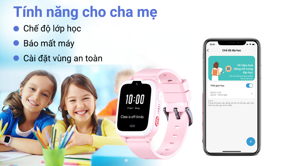 Đồng hồ định vị trẻ em Masstel Smart Hero Star