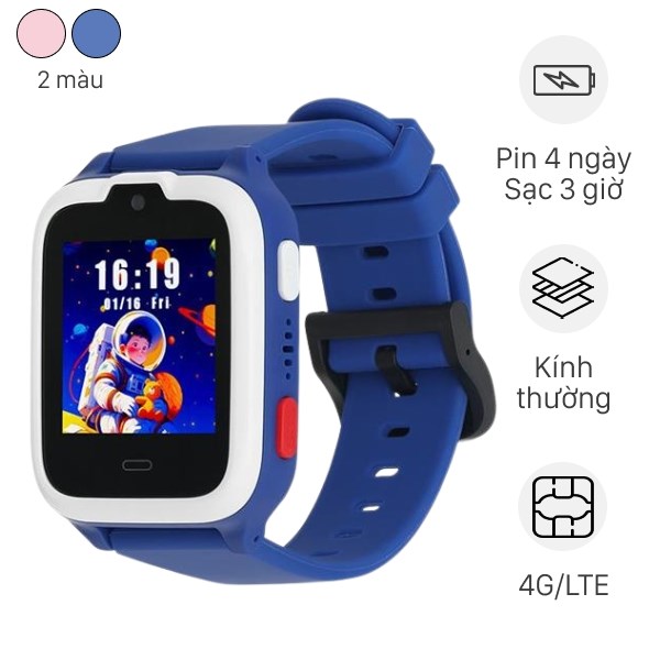 Đồng hồ định vị trẻ em Masstel Smart Hero Star