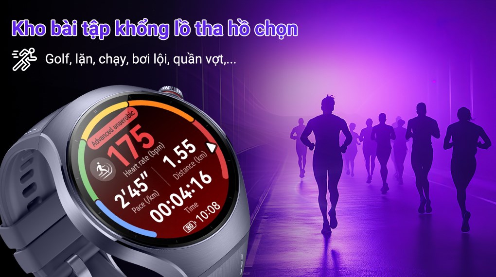 Huawei Watch 5 46mm viền Titanium dây composite