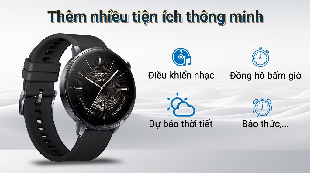 OPPO Watch X2 mini 43mm dây cao su