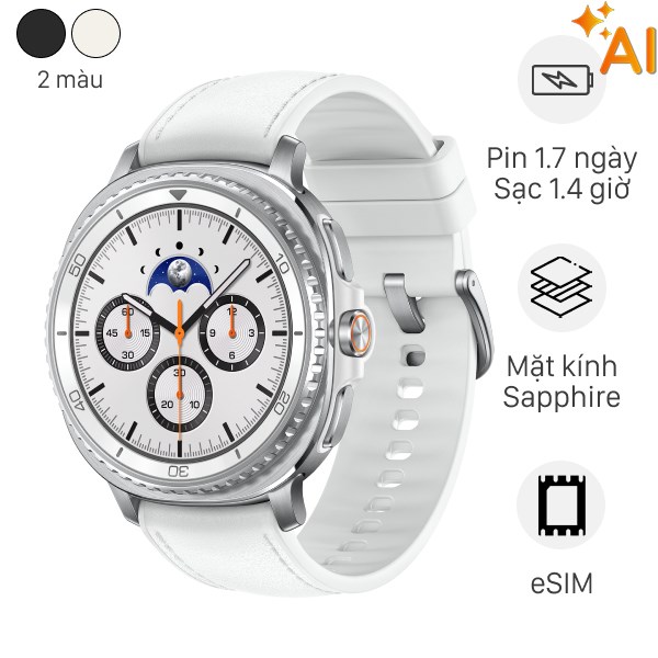 Samsung Galaxy Watch8 Classic LTE 46mm dây da