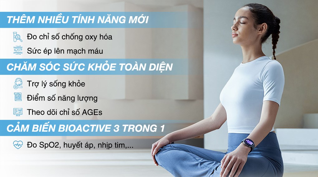 Samsung Galaxy Watch8 LTE 40mm dây silicone