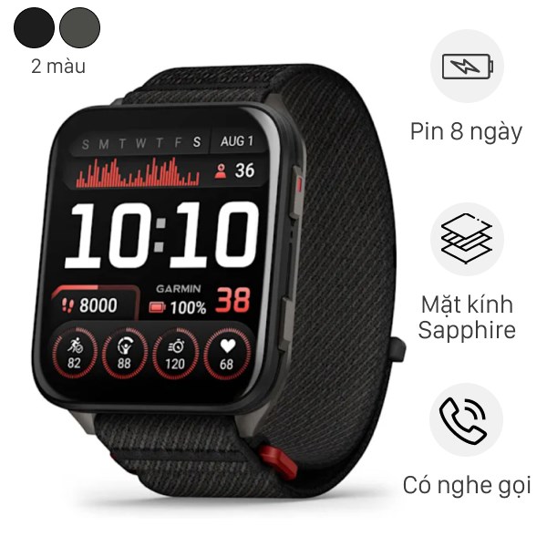 Garmin Venu X1 Sapphire 51.2mm dây nylon