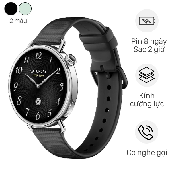 Xiaomi Watch S4 41mm dây cao su Fluoro