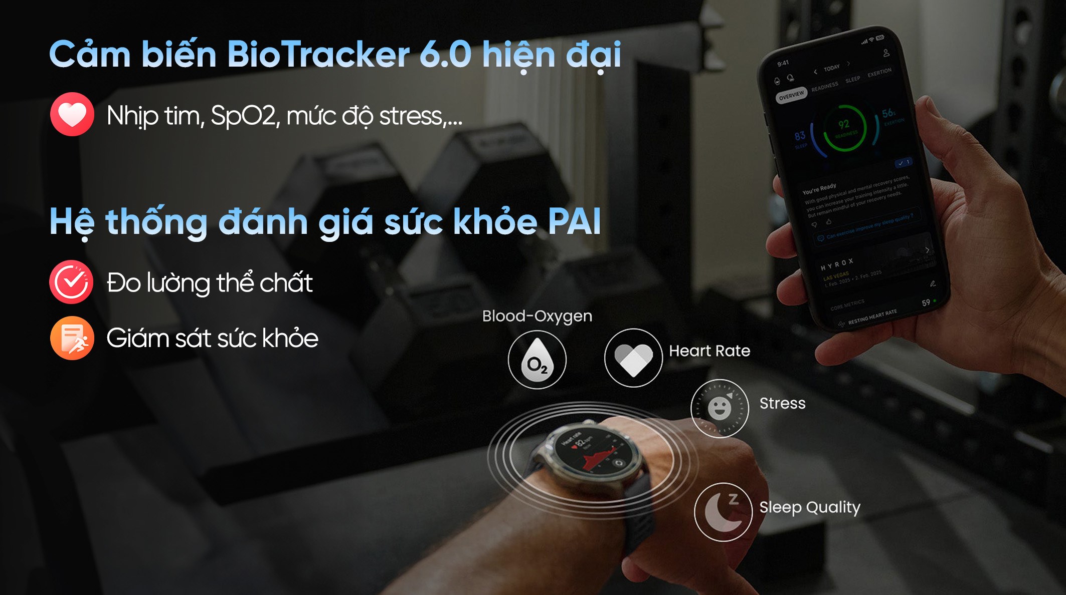 Amazfit Balance 2 47.4mm dây silicone