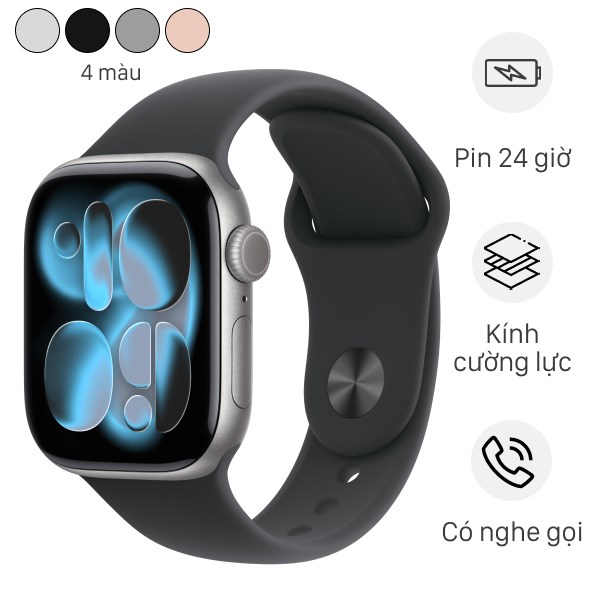 Apple Watch Series 11 GPS 42mm viền nhôm dây thể thao