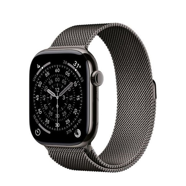 Apple Watch Series 11 GPS   Cellular 42mm viền Titanium dây Milan