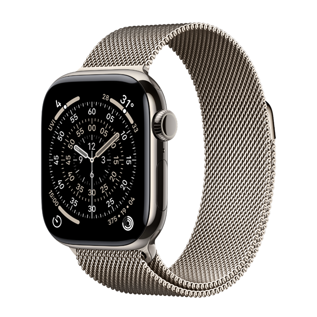 Apple Watch Series 11 GPS Cellular 42mm viền Titanium dây Milan Mới