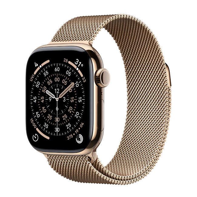 Apple Watch Series 11 GPS Cellular 46mm viền Titanium dây Milan Mới
