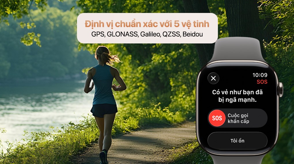 Apple Watch Series 11 GPS + Cellular 42m viền Titanium dây thể thao