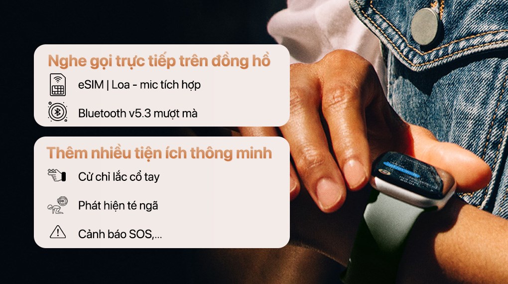 Apple Watch Series 11 GPS + Cellular 42m viền Titanium dây thể thao